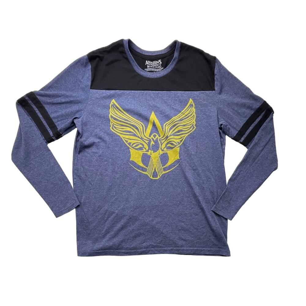 Ubisoft Assassin's Creed IV Black Flag Long Sleeve Shirt Size Large Men's